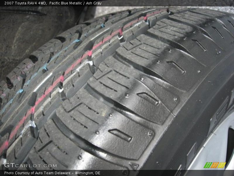 Pacific Blue Metallic / Ash Gray 2007 Toyota RAV4 4WD