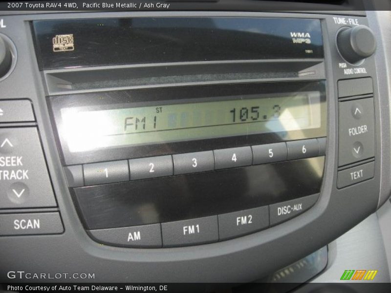 Pacific Blue Metallic / Ash Gray 2007 Toyota RAV4 4WD