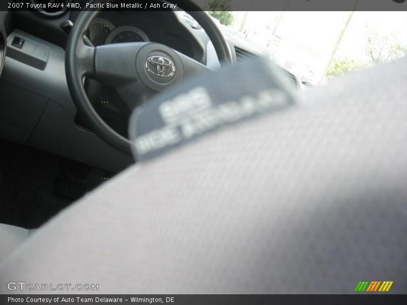 Pacific Blue Metallic / Ash Gray 2007 Toyota RAV4 4WD