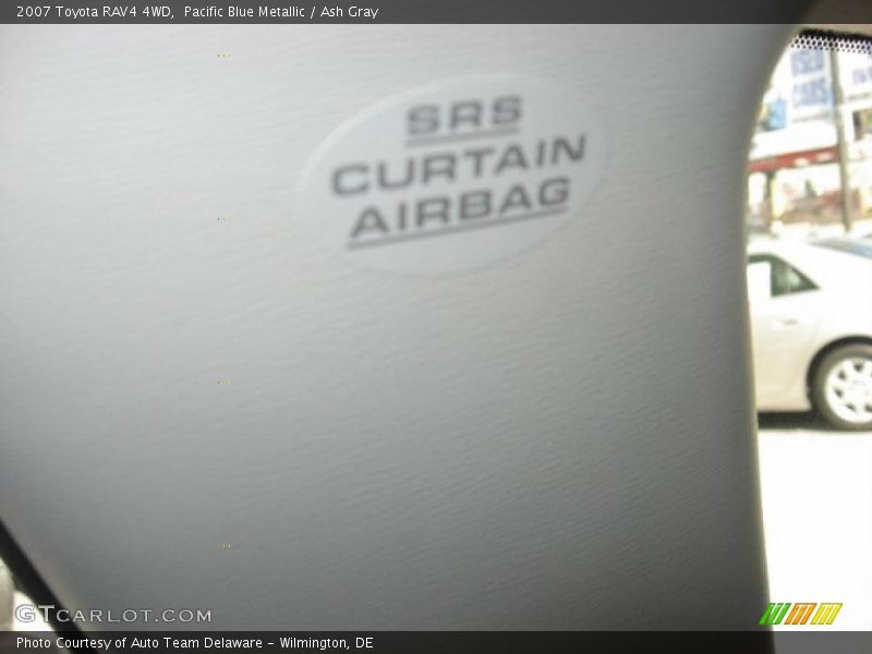 Pacific Blue Metallic / Ash Gray 2007 Toyota RAV4 4WD