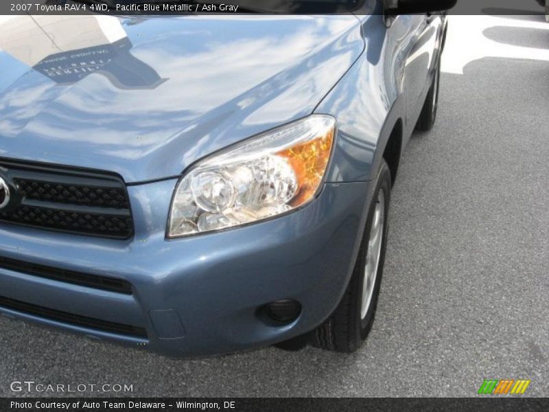 Pacific Blue Metallic / Ash Gray 2007 Toyota RAV4 4WD