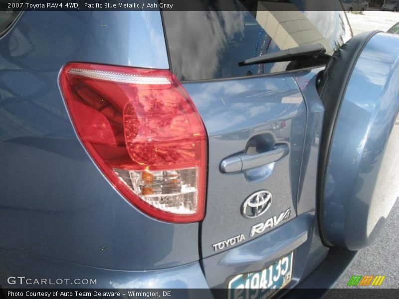 Pacific Blue Metallic / Ash Gray 2007 Toyota RAV4 4WD