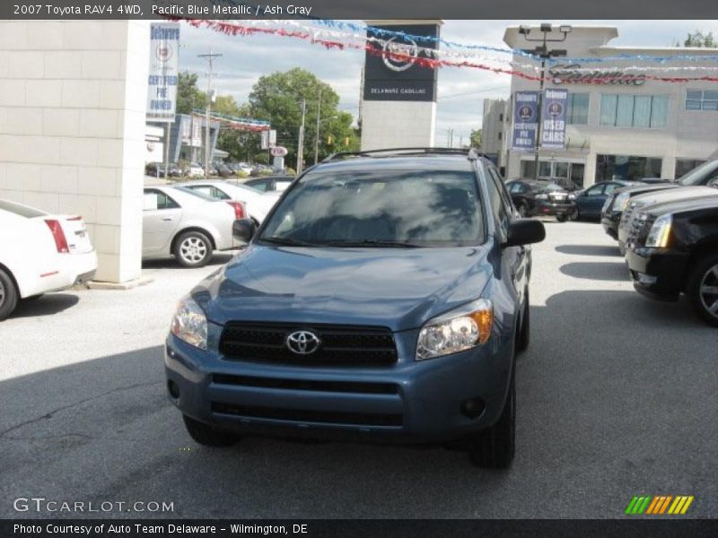 Pacific Blue Metallic / Ash Gray 2007 Toyota RAV4 4WD