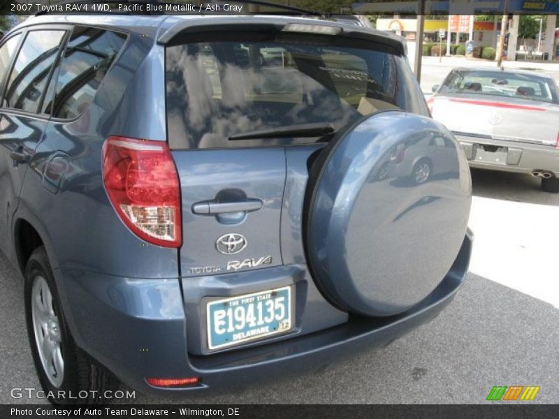 Pacific Blue Metallic / Ash Gray 2007 Toyota RAV4 4WD