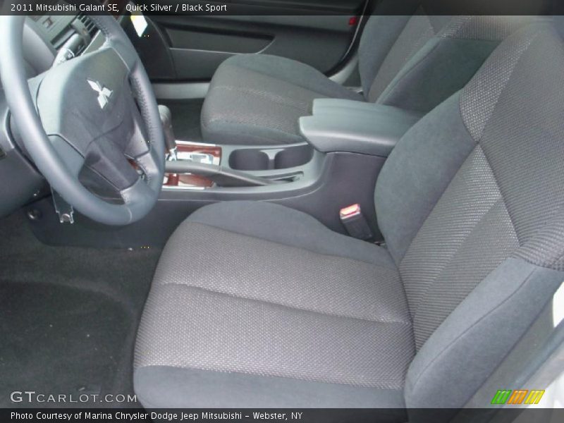 Quick Silver / Black Sport 2011 Mitsubishi Galant SE