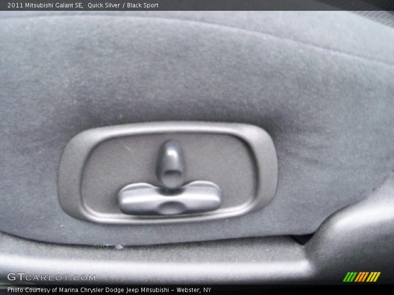 Quick Silver / Black Sport 2011 Mitsubishi Galant SE