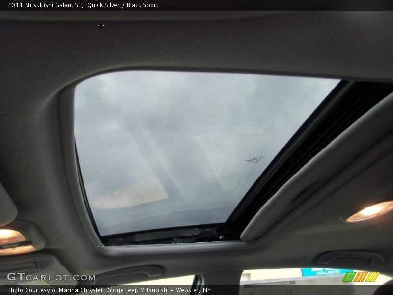 Quick Silver / Black Sport 2011 Mitsubishi Galant SE