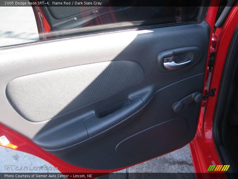 Flame Red / Dark Slate Gray 2005 Dodge Neon SRT-4