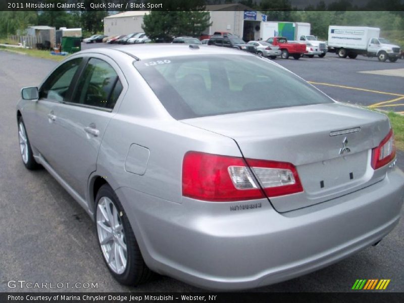 Quick Silver / Black Sport 2011 Mitsubishi Galant SE