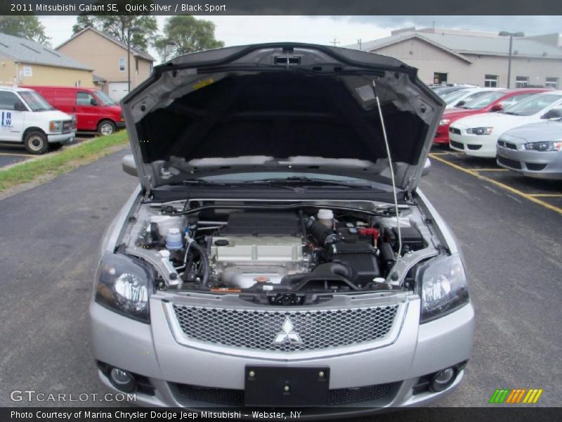 Quick Silver / Black Sport 2011 Mitsubishi Galant SE
