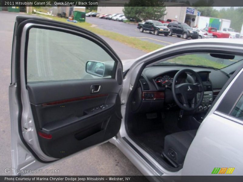 Quick Silver / Black Sport 2011 Mitsubishi Galant SE