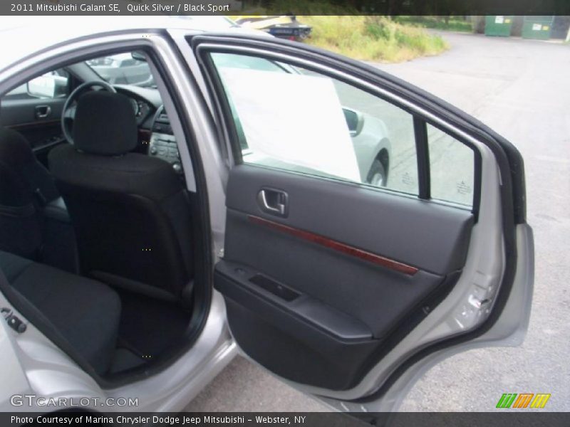 Quick Silver / Black Sport 2011 Mitsubishi Galant SE