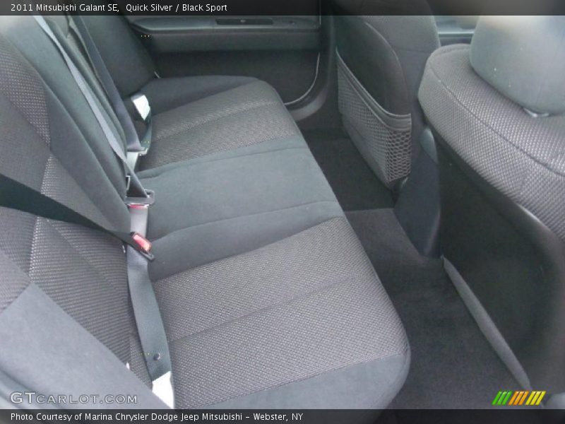 Quick Silver / Black Sport 2011 Mitsubishi Galant SE