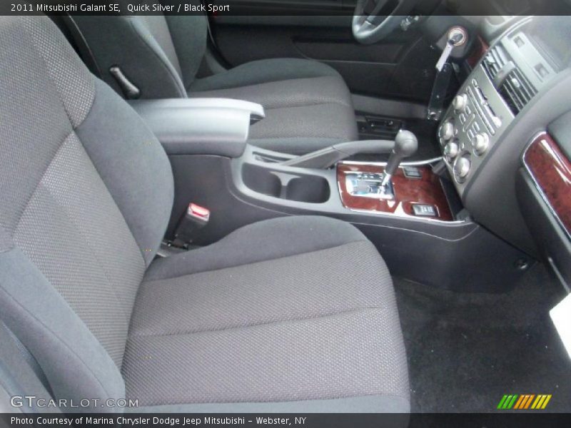 Quick Silver / Black Sport 2011 Mitsubishi Galant SE