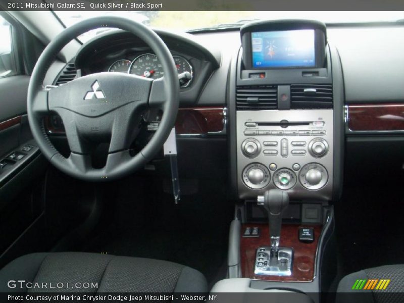 Quick Silver / Black Sport 2011 Mitsubishi Galant SE