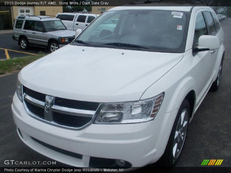 Stone White / Dark Slate Gray 2010 Dodge Journey R/T AWD
