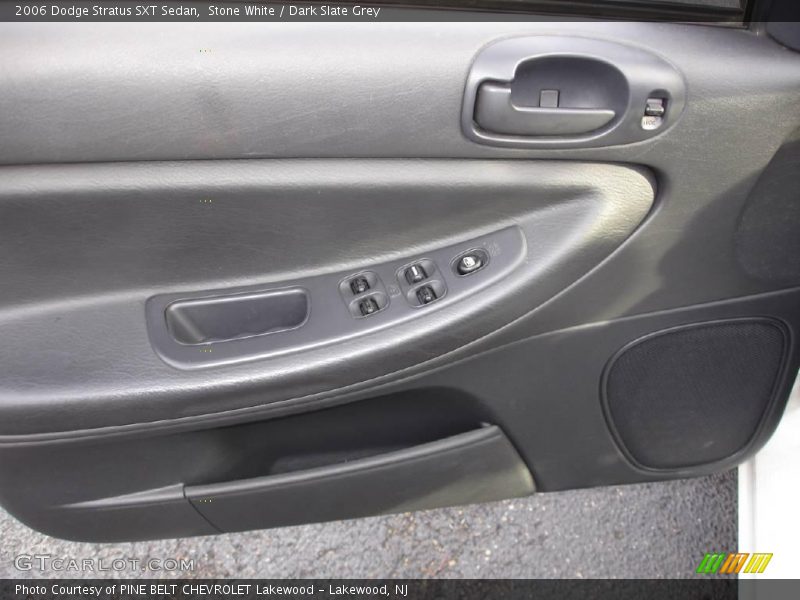 Stone White / Dark Slate Grey 2006 Dodge Stratus SXT Sedan