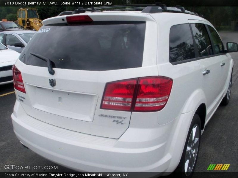 Stone White / Dark Slate Gray 2010 Dodge Journey R/T AWD