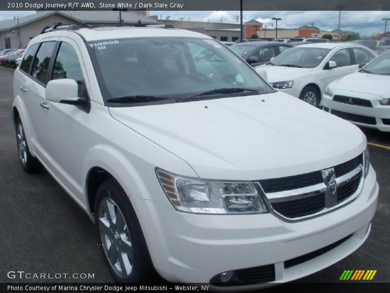 Stone White / Dark Slate Gray 2010 Dodge Journey R/T AWD