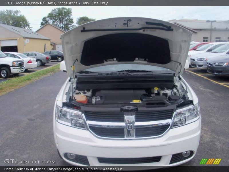 Stone White / Dark Slate Gray 2010 Dodge Journey R/T AWD