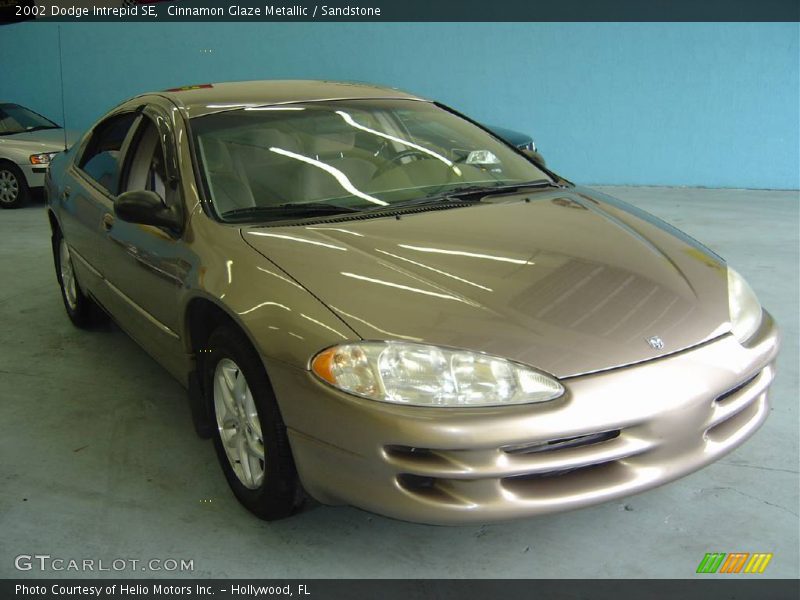 Cinnamon Glaze Metallic / Sandstone 2002 Dodge Intrepid SE