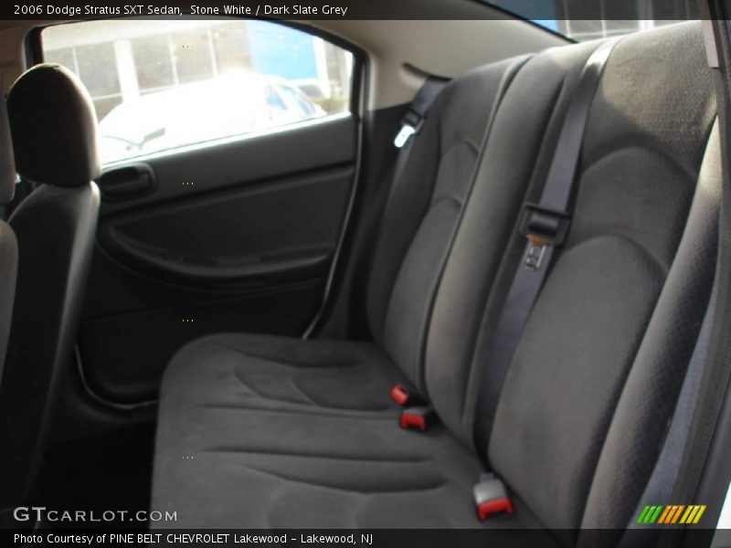 Stone White / Dark Slate Grey 2006 Dodge Stratus SXT Sedan