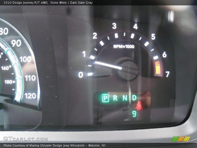 Stone White / Dark Slate Gray 2010 Dodge Journey R/T AWD