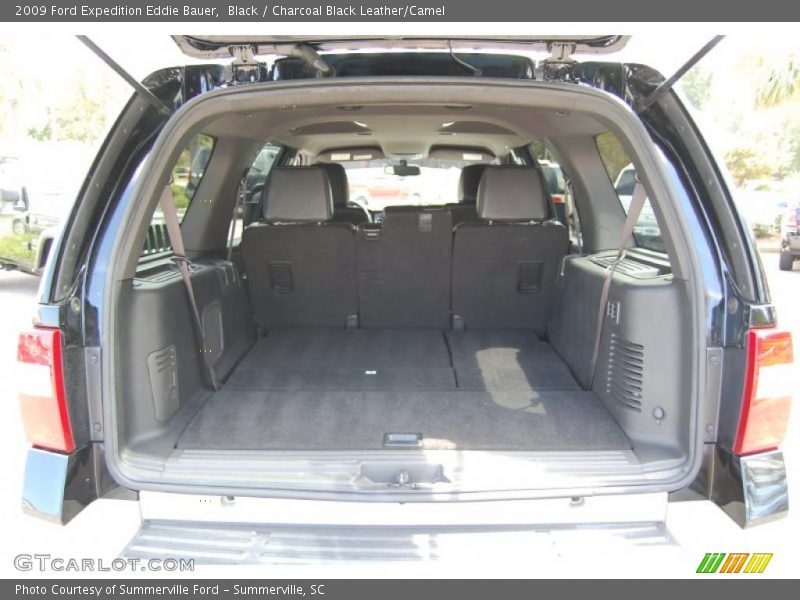 Black / Charcoal Black Leather/Camel 2009 Ford Expedition Eddie Bauer