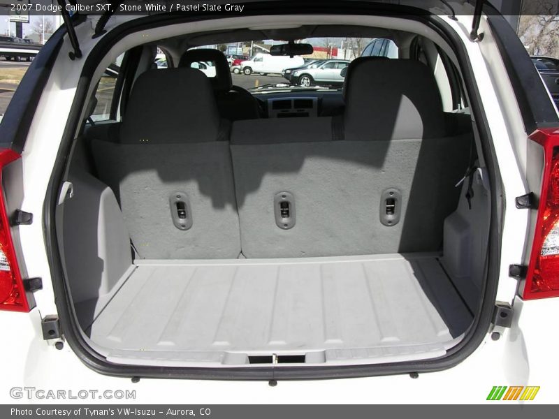 Stone White / Pastel Slate Gray 2007 Dodge Caliber SXT