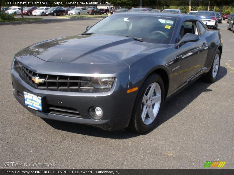 Cyber Gray Metallic / Gray 2010 Chevrolet Camaro LT Coupe