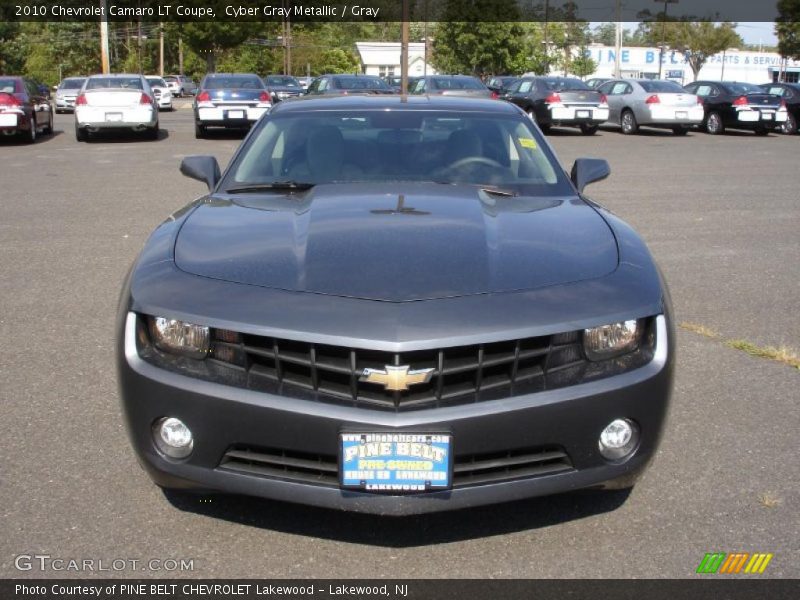 Cyber Gray Metallic / Gray 2010 Chevrolet Camaro LT Coupe
