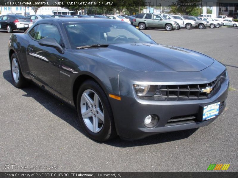 Cyber Gray Metallic / Gray 2010 Chevrolet Camaro LT Coupe