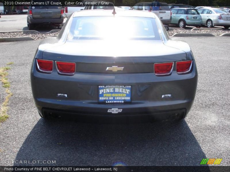 Cyber Gray Metallic / Gray 2010 Chevrolet Camaro LT Coupe