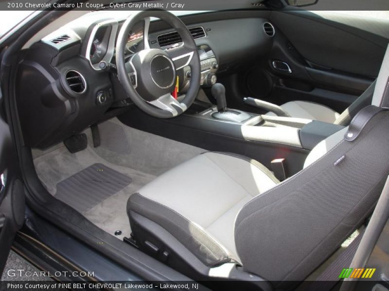 Cyber Gray Metallic / Gray 2010 Chevrolet Camaro LT Coupe