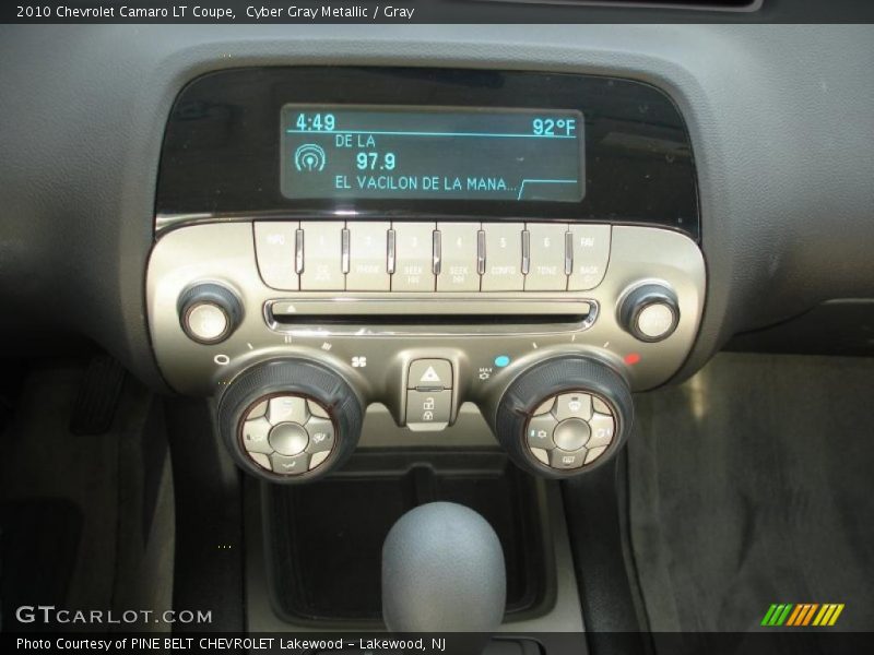 Cyber Gray Metallic / Gray 2010 Chevrolet Camaro LT Coupe