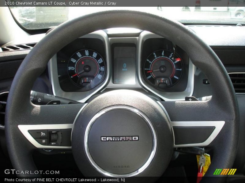 Cyber Gray Metallic / Gray 2010 Chevrolet Camaro LT Coupe