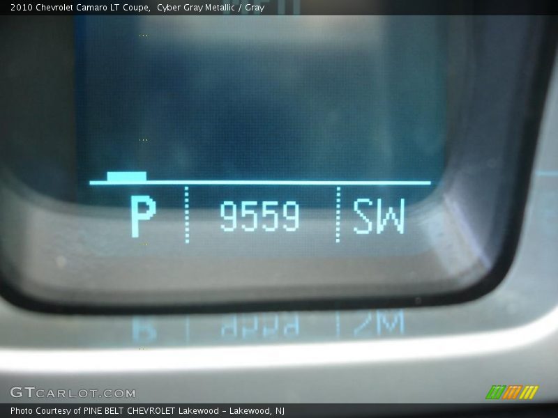 Cyber Gray Metallic / Gray 2010 Chevrolet Camaro LT Coupe