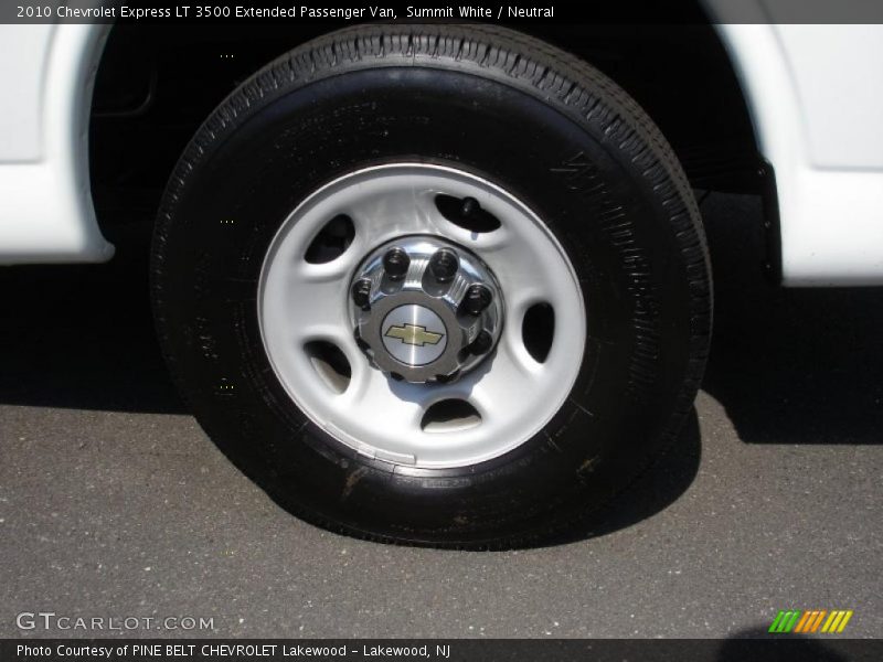 Summit White / Neutral 2010 Chevrolet Express LT 3500 Extended Passenger Van