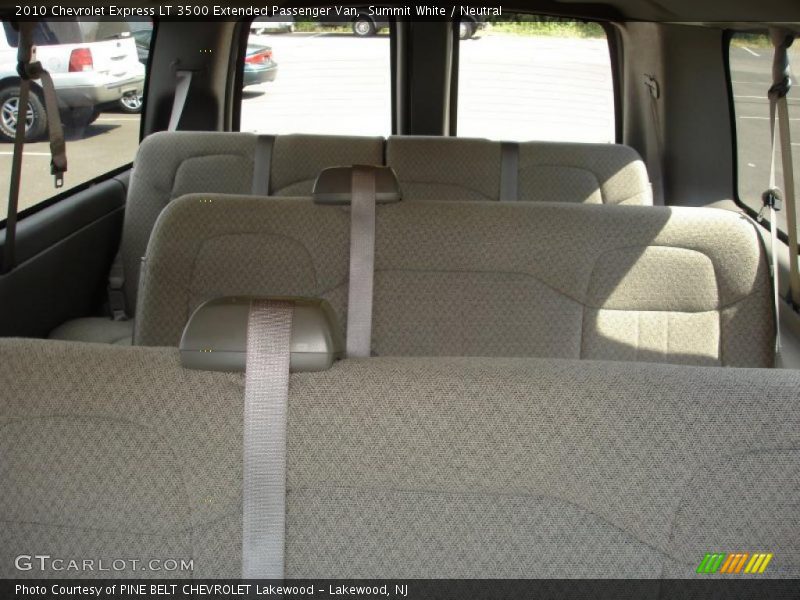 Summit White / Neutral 2010 Chevrolet Express LT 3500 Extended Passenger Van