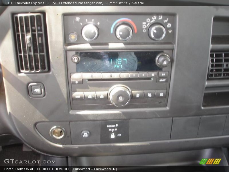 Summit White / Neutral 2010 Chevrolet Express LT 3500 Extended Passenger Van