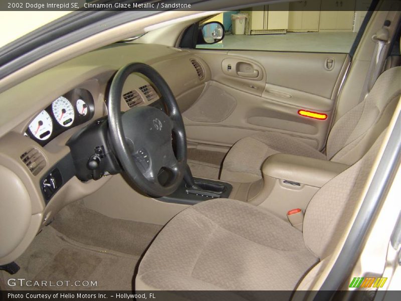 Cinnamon Glaze Metallic / Sandstone 2002 Dodge Intrepid SE