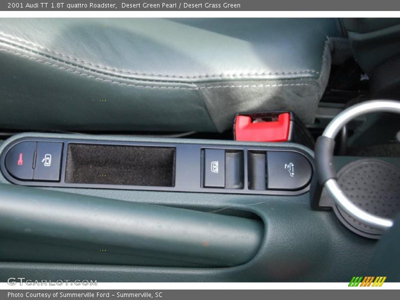 Desert Green Pearl / Desert Grass Green 2001 Audi TT 1.8T quattro Roadster