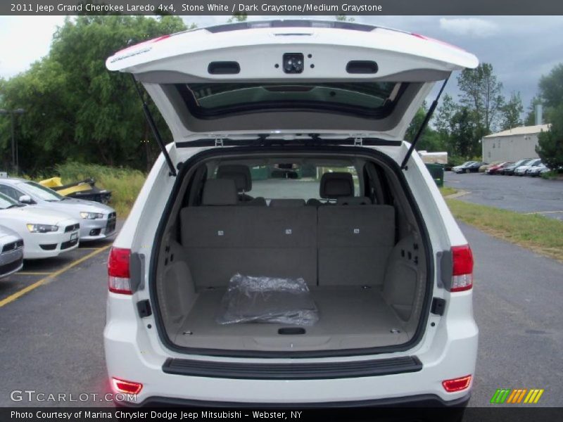 Stone White / Dark Graystone/Medium Graystone 2011 Jeep Grand Cherokee Laredo 4x4