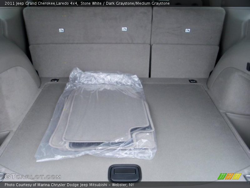Stone White / Dark Graystone/Medium Graystone 2011 Jeep Grand Cherokee Laredo 4x4