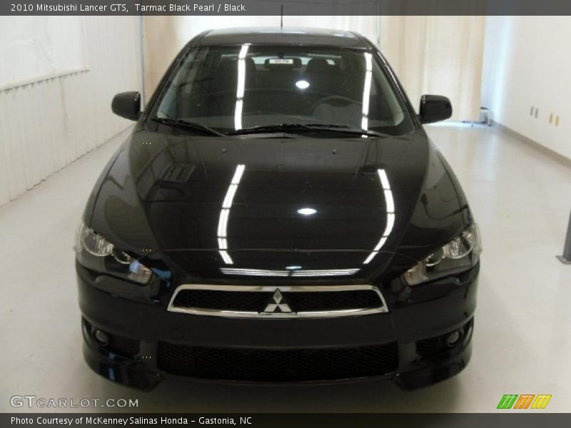 Tarmac Black Pearl / Black 2010 Mitsubishi Lancer GTS