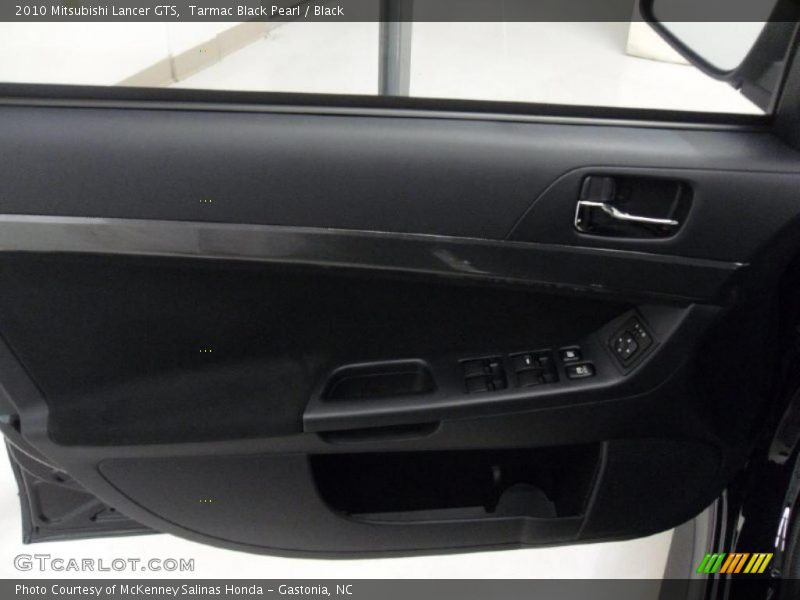 Tarmac Black Pearl / Black 2010 Mitsubishi Lancer GTS