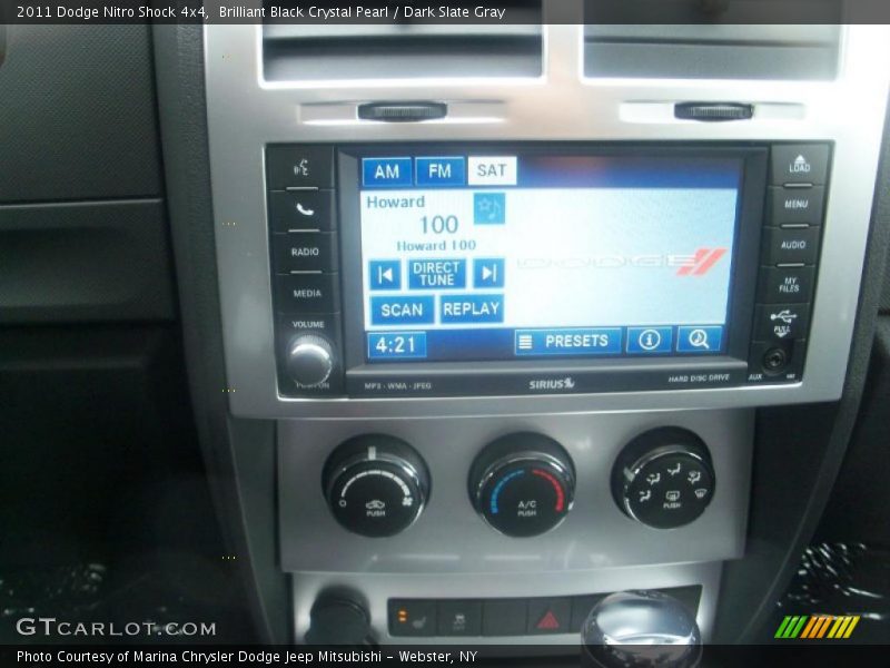 Brilliant Black Crystal Pearl / Dark Slate Gray 2011 Dodge Nitro Shock 4x4