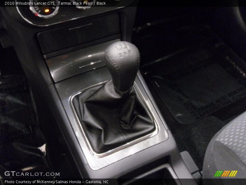 Tarmac Black Pearl / Black 2010 Mitsubishi Lancer GTS