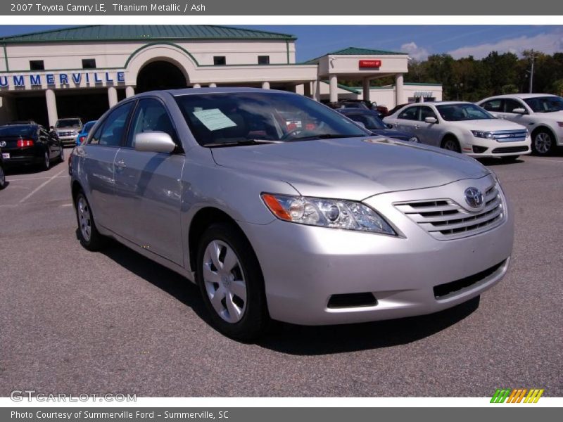 Titanium Metallic / Ash 2007 Toyota Camry LE