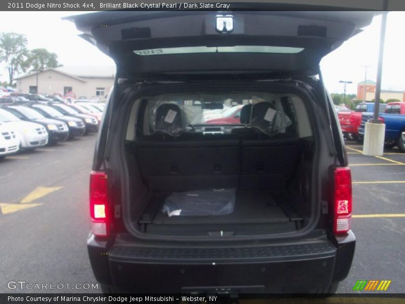 Brilliant Black Crystal Pearl / Dark Slate Gray 2011 Dodge Nitro Shock 4x4
